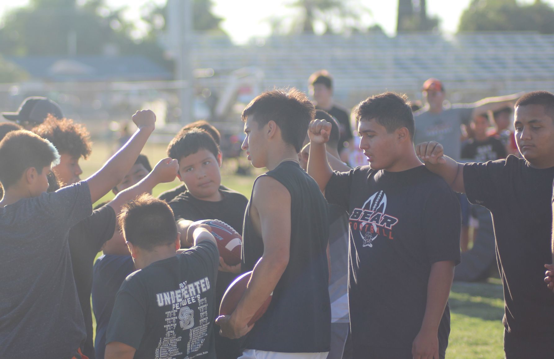 Selma hosts youth football camp